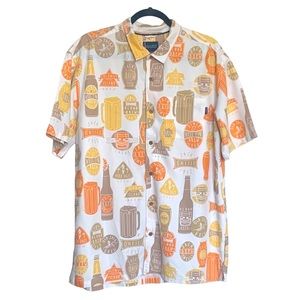Jack O’Neill Collection Hawaiian Short Sleeve Shirt Sz L